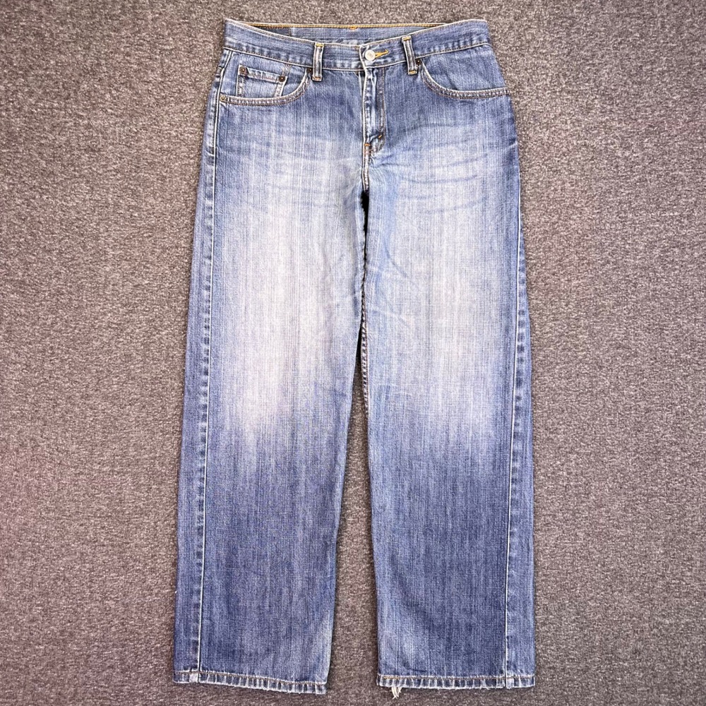 Levis 577 Jeans Womens 31x29 Blue Loose Vintage Casual Distressed Y2K Wide Leg